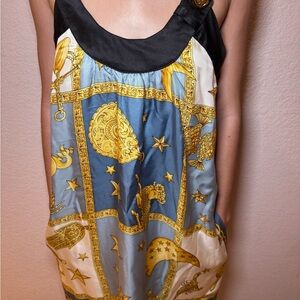 Voom by Joy Han Black Dress with Gold Accents